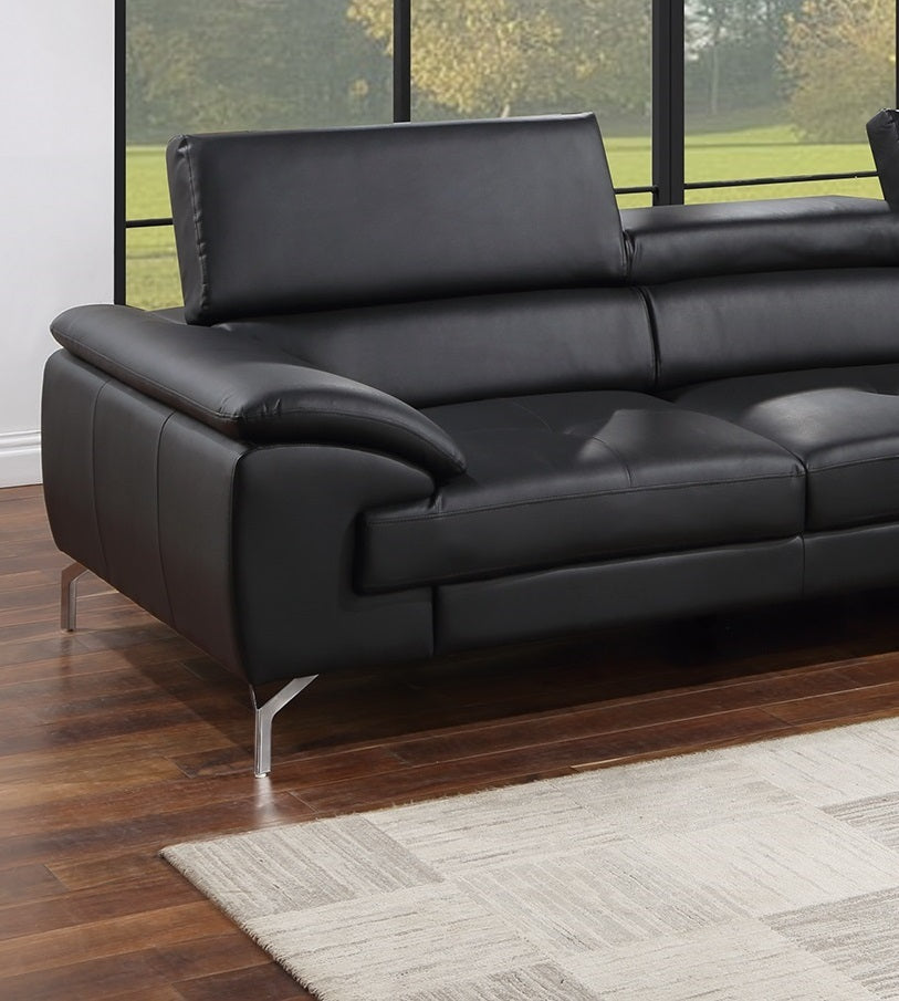 RH Sectional Sofa - Black