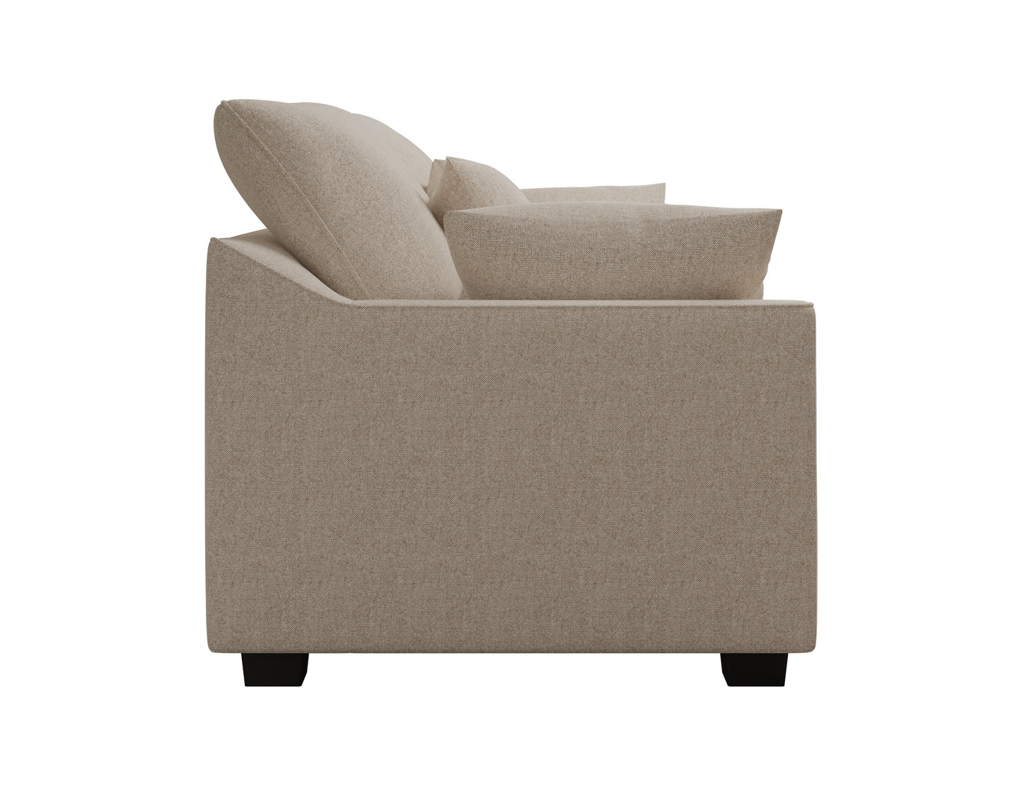78.7" Sofa with Pillows - Beige