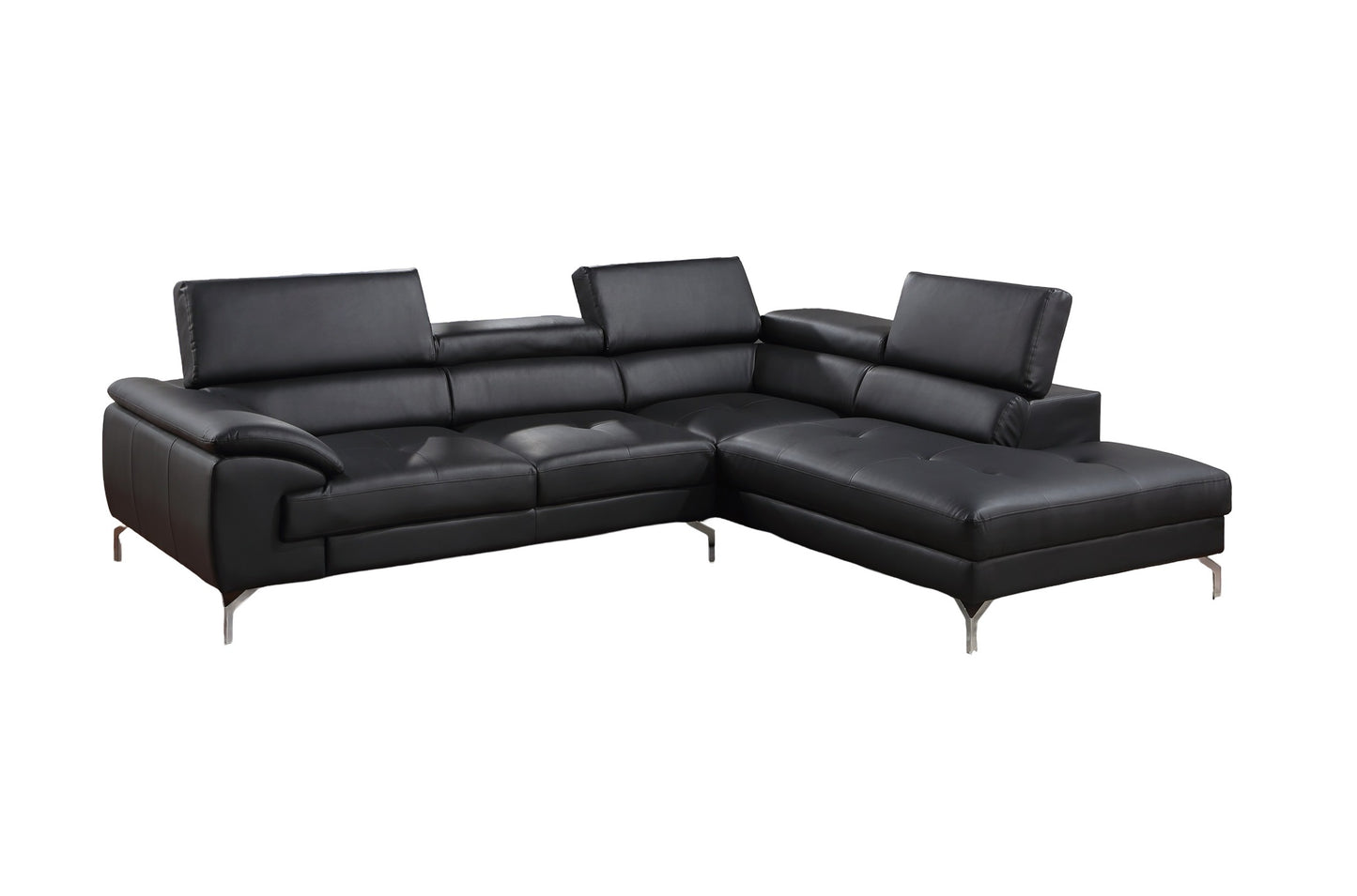 RH Sectional Sofa - Black
