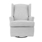 Hemingway Wingback Recliner in Grey