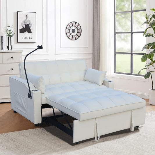 Futon Sofa - Beige